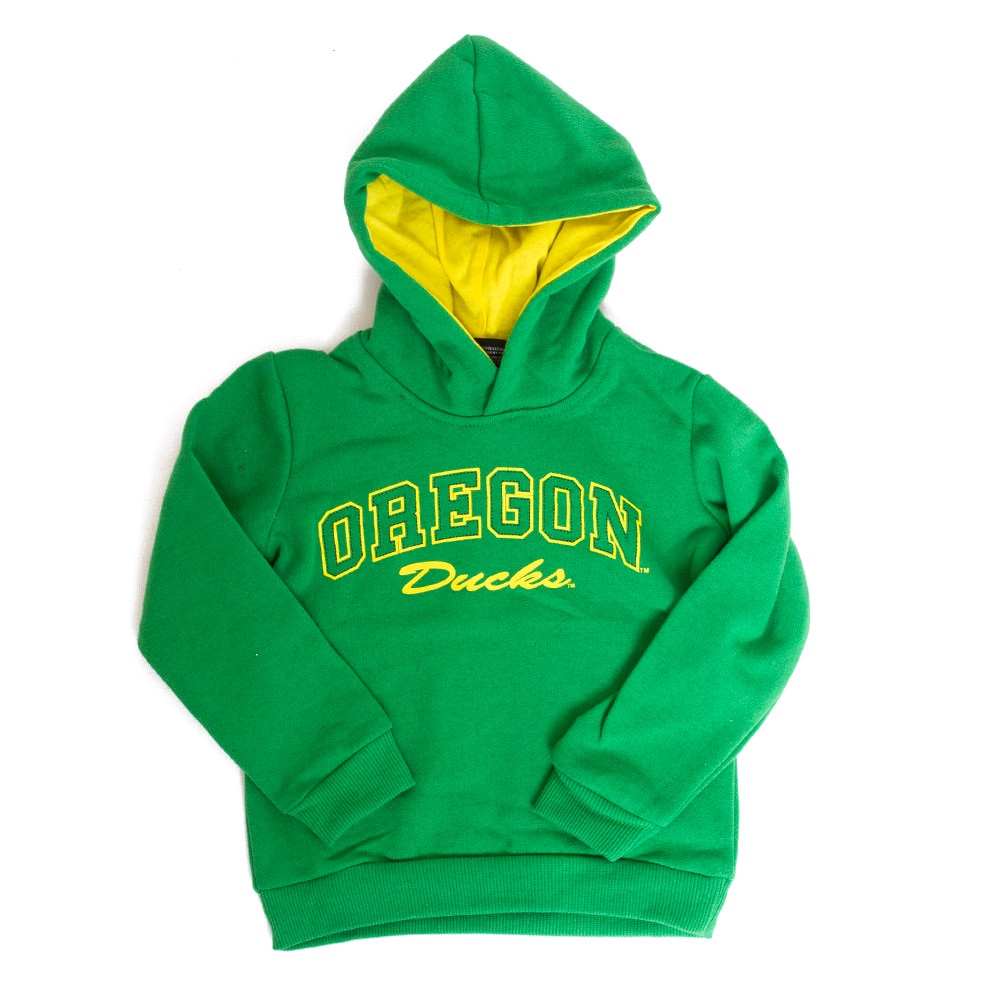 Arched Oregon, Colosseum, Green, Hoodie, Cotton Blend, Kids, Toddler, Centauri, Sweatshirt, Pullover, 804012